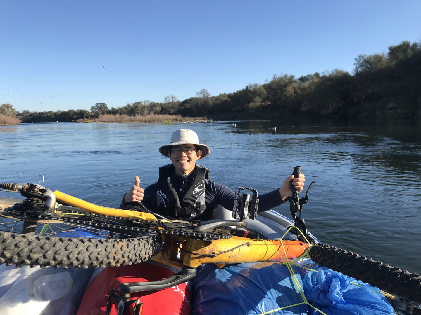 Rafting on the American River